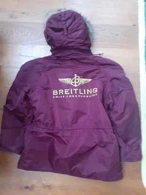 Rare Alpha x Breitling Arctic N3b Snorkel Parka patches Orbiter II Aircrew 1998 - Image 1 of 4