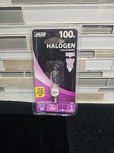 Feit Electric BPQ100/CL/MC 100 Watt Light Bulb Mini Candelabra E11 - Picture 1 of 1