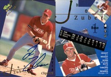 Jon Zuber Signed 1993 Classic Best Gold #137 Card Batavia Clippers Auto AU