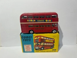 Corgi Toys 468 London Bus Outspan naranjas, en caja, original, vintage, raro. - Imagen 1 de 15