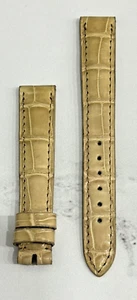 Uhrenarmband Chopard 14 mm Leder beige  - Bild 1 von 3