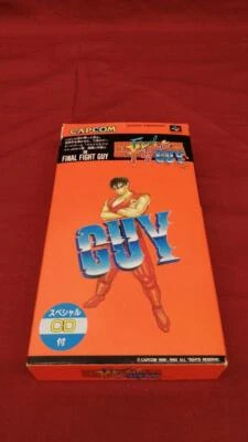 CAPCOM Final Fight Guy Super Famicom software with box From JAPAN Used - Image 1 of 4
