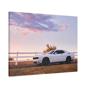 Dodge Challenger High Resolution Museum Quality Horizontal Canvas Print #003 - Picture 1 of 10