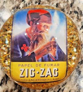 Zig-Zag Custom Shift Knob rat fink Hot Rod, Rat Rod, Mooneyes - Picture 1 of 6