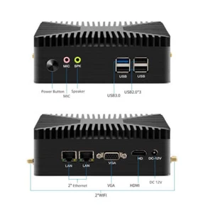Mini Gaming PC Plug&Play, J1800 2THDD 4G Ram - Afbeelding 1 van 7