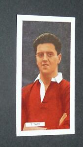 FOOTBALL NATIONAL SPASTICS CARD 1958 #16 TAYLOR MANCHESTER UNITED BUSBY BABES 