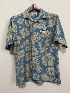 Bell’s Brewing 🍺 Hawaiian Camp Shirt Mens Small S Button Up Hell's Bell's - Picture 1 of 8