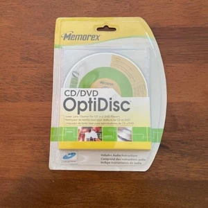 Nettoyeur d'objectif laser Memorex CD & DVD Optidisc neuf scellé - Photo 1/2