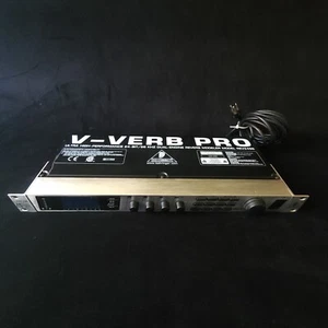 Silver Professional Studio Behringer V-VERB PRO REV2496 Effects Rack Style Works - Picture 1 of 17