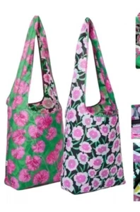 DVF for Target Reusable Reversible Market Shopping Bag Tote Poppy/Geranium NEW - Picture 1 of 5