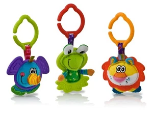 Nuby Play Soft Hanging Teether Toy - Unisex - Fun & Colorful - BPA Free - Picture 1 of 14