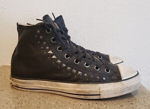 Converse Chuck Taylor All Star John Varvatos Leather Metal Studs Men's Size 10
