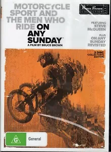 On Any Sunday / On Any Sunday Revisited (DVD, 2-Disc Set, 2010) Region 4 - Picture 1 of 2
