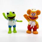 Disney Jr Muppet Babies Fozzie Bear & Kermit The Frog PVC Figurine Kids Toys
