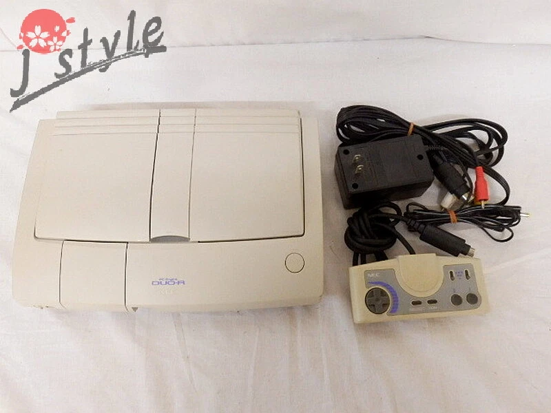 [TESTED] PC Engine Duo-R Console w/ Controller and accessories from Japan - Image 1 of 1