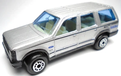 MAISTO TONKA '94 FORD EXPLORER XLS СЕРЕБРО 1:64 ЛИТОЙ 2 7/8» ВНЕДОРОЖНИК ГРУЗОВИК С СИНИЙ - Изображение 1 из 4