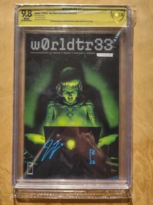 Worldtr33 #1 MICO CBCS 9.8 Signed by James Tynion and Fernando Blanco (NOT CGC) - Picture 1 of 3