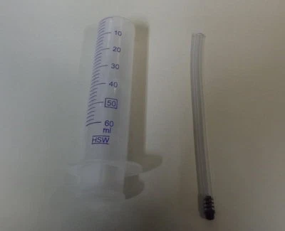 Rohloff Fahrrad Nabe Service Kit Speedhub - Füllschlauch 8502 + Spritze 8505 Set - Bild 1 von 3