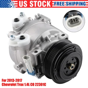 100% Compatible AC Compressor w/ Clutch Fit 2013-2020 Chevrolet Sonic 1.4L 12V - Picture 1 of 18