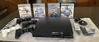 Sony Playstation 3 Cech-2001a Bundle | 4 Controllers | 4 Games & Cables | Tested