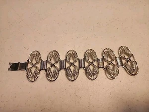 Vintage Book Chain 7" Bracelet - Picture 1 of 4