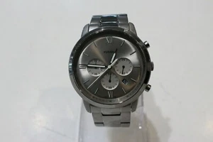 FOSSIL Neutra Chronograph Smoke Stainless Steel 44mm Men's Watch FS5492 - Picture 1 of 8