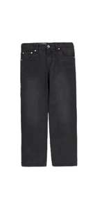Boy’s LEVI’S Silvertab Stay Loose Black Denim Jeans Size 16 W28 X L30 NWT - Picture 1 of 8