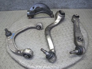 2014-2018 BMW F15 X5 FRONT LEFT UPPER & LOWER CONTROL ARM FORK SET OF 4 - Picture 1 of 23