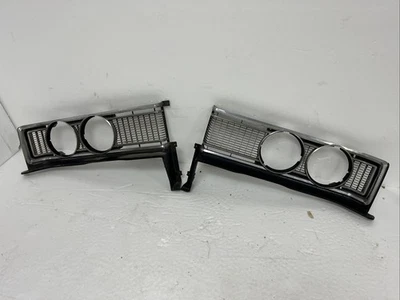 OEM Ford Galaxie 500 LTD parrilla cromada medio par mitades moldura derecha derecha derecha Foto 1 de 4