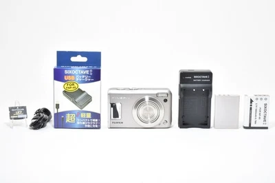 Fujifilm FinePix F31fd Silver 6.3MP 3x Zoom Compact Digital Camera From Japan - Image 1 of 4
