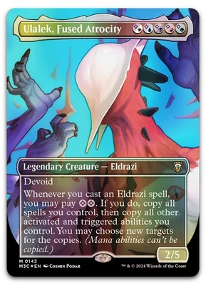 Ulalek, Fused Atrocity (Borderless) (Ripple Foil) #143 LP Modern Horizons 3 - Image 1 of 2