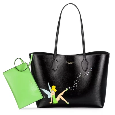 Juego de bolso de mano y clutch Tinker Bell de los parques de Disney Kate Spade New York Foto 1 de 4