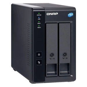 QNAP TR-002 DAS STOCKAGE 2-BAY RAID SLOT DOUBLE 3,5" USB-C DISQUE DUR HDD SSD - Afbeelding 1 van 5