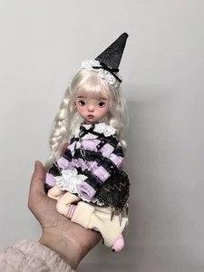 Full Set 1/6 BJD Doll Ball Jointed Face Makeup Hair Clothes Resin Girl Toys Gift - Picture 1 of 8