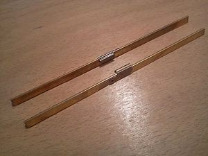 ancien système de fermeture pour sac ou étui en laiton début XX ème - Picture 1 of 1