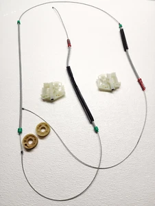 For Front Door 2004-2010 BMW X3 E83 Window Regulator Cable Kit Upgraded Clips - Picture 1 of 11