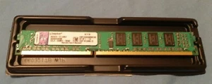 Desktop RAM 2GB Kingston PC3-10600 1333mhz DDR3 KVR1333D3S8N9/2G LOW PROFILE USA - Picture 1 of 2