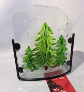 Christmas Tree Tealight Candleholders 2 Available - Picture 1 of 3