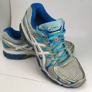 Asics Gel Nimbus 16 Schuhe Sneaker Damen 10 Walking Running Aqua/Grau T485N - Bild 1 von 22