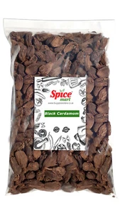 Black | Brown Cardamon | Cardamom Pods | Badi Elaichi Whole Dried - Picture 1 of 2