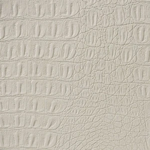 Gator Faux Leather, Textured Crocodile Vinyl, Alligator Skin Embossed Fabric - Picture 1 of 89