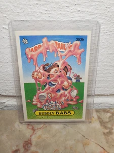 Garbage Pail Kids Bubbly Babs #353b (1987) Series 9 Topps Sticker Card - Picture 1 of 2