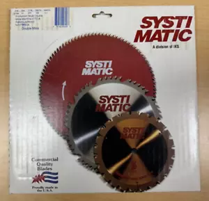 Hoja de sierra de inglete doble Systimatic 10" 100 dientes DM #37194 - Imagen 1 de 3