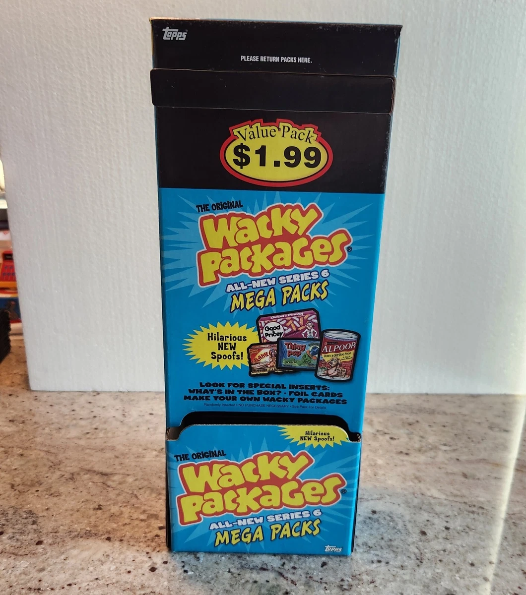 Wacky Packages 2007 Topps Serie 6 Komplettset – 80 Sammelaufkleber Mit Lustigen Parodien