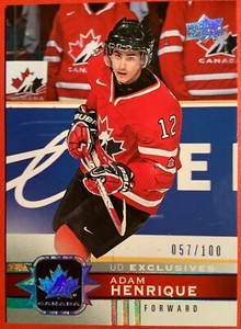 ADAM HENRIQUE TEAM CANADA Upper Deck 2017 18  Canadian Tire Exclusives /100