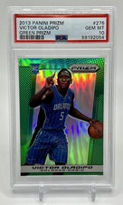 2013-14 Panini Prizm Victor Oladipo Green Prizm #276 RC PSA 10 Gem Mint