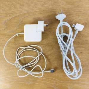 Genuine Apple 45W Magsafe Power Adaptor MODEL A1436 and Power Cable Mid 2012 - Picture 1 of 9