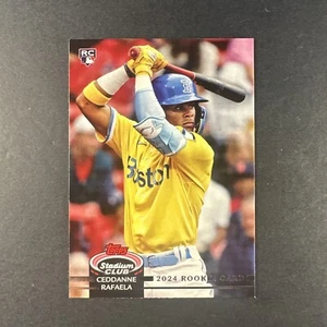 Ceddanne Rafaela 2024 Topps Stadium Club Rookie Design Variazione '95 #34 SSP - Foto 1 di 2