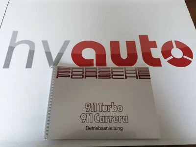 Originale Istruzioni D'Uso Manuale Porsche 911 Tipo 911 Carrera 3,2 & 930 Turbo - Immagine 1 di 4