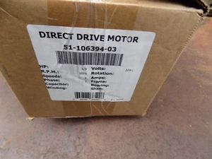 MOTOR PROTECH DIRECT DRIVE Rheem 51-106394-03 1/3HP 208-230V 1PH ESTADO - Imagen 1 de 6